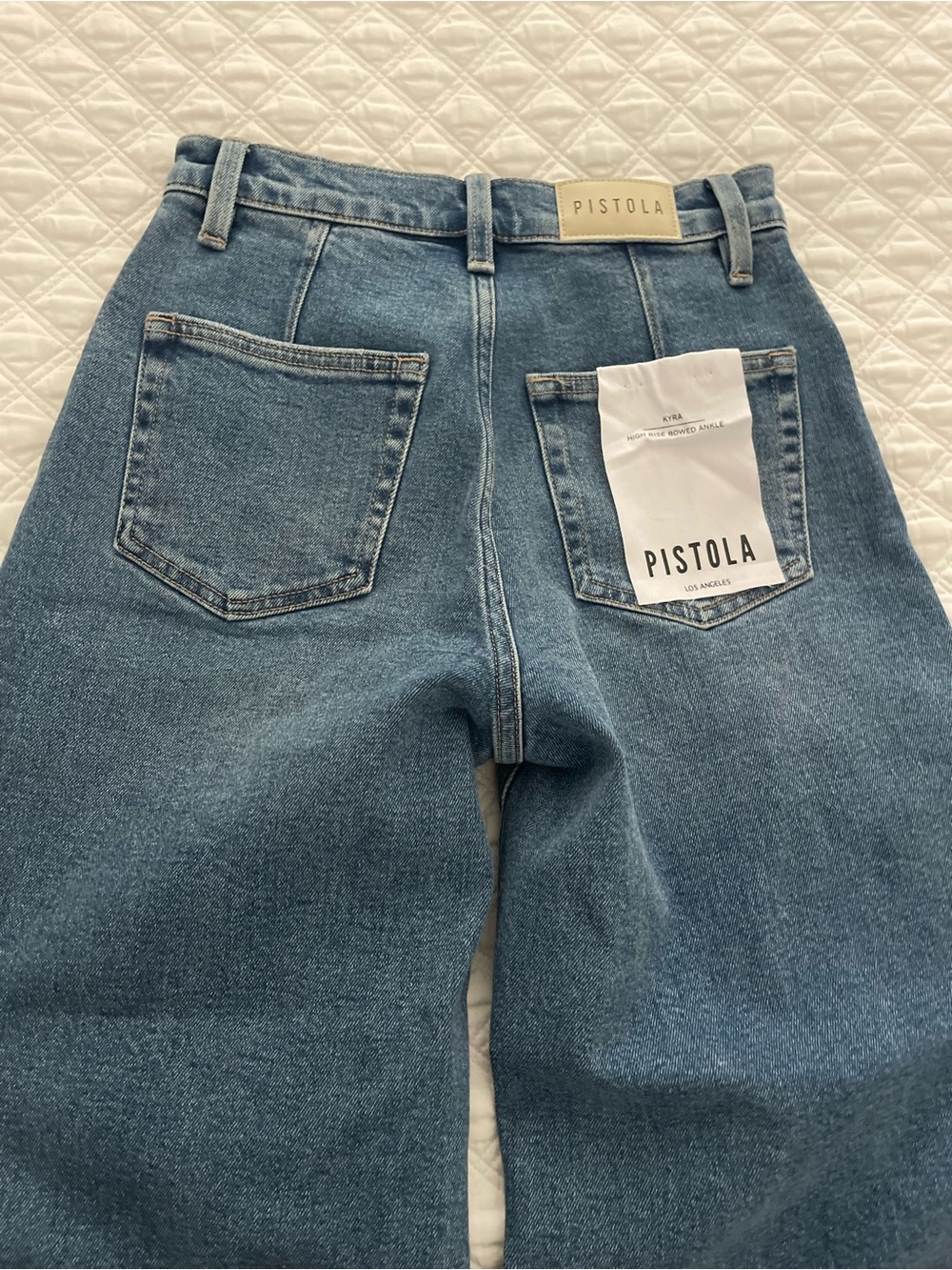 Pistola barell crop denim , Kyra SoHo ,size 23 - Picture 9 of 13